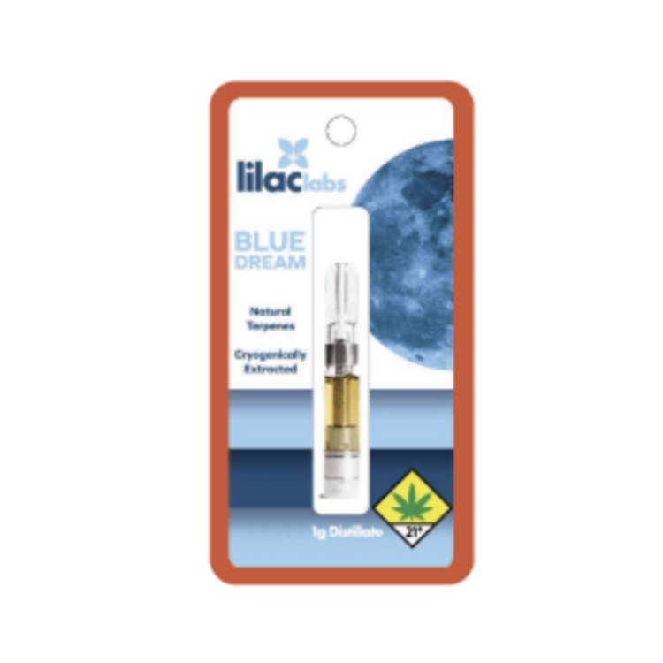Lilac Labs Vape Cart Blue Dream @1g