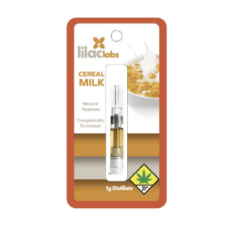 Lilac Labs Vape Cart Cereal Milk @1g
