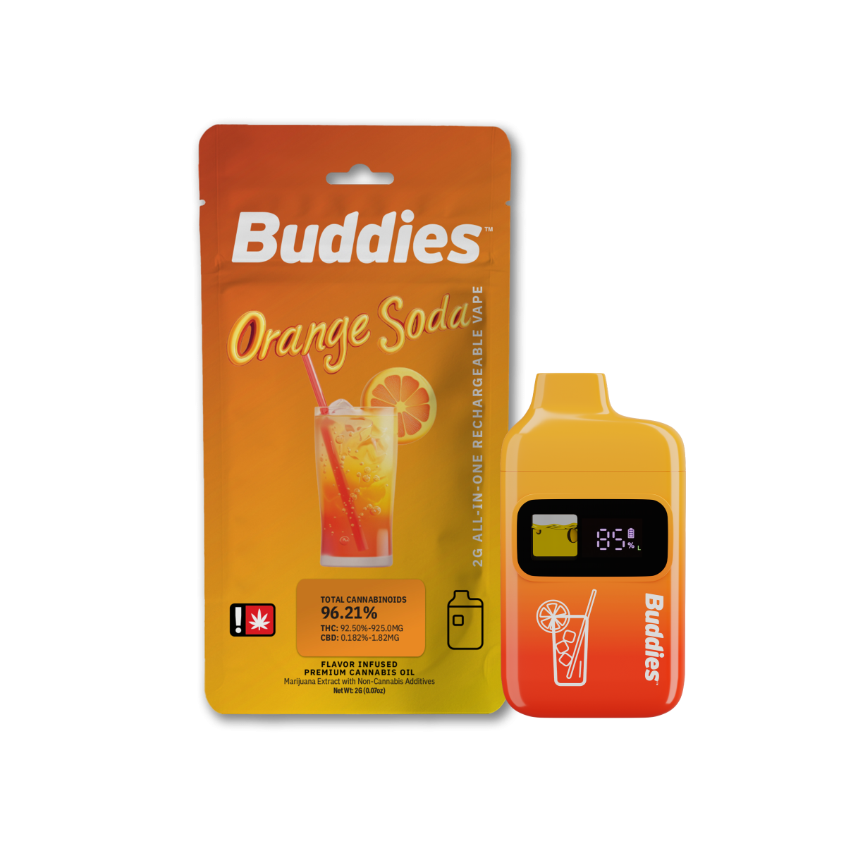 Buddies Brand: Orange Soda
