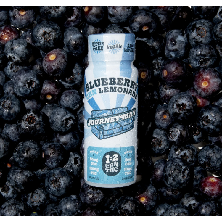 Blueberry Lemonade 1:2 - SHOTS - (100mg) - JOURNEYMAN