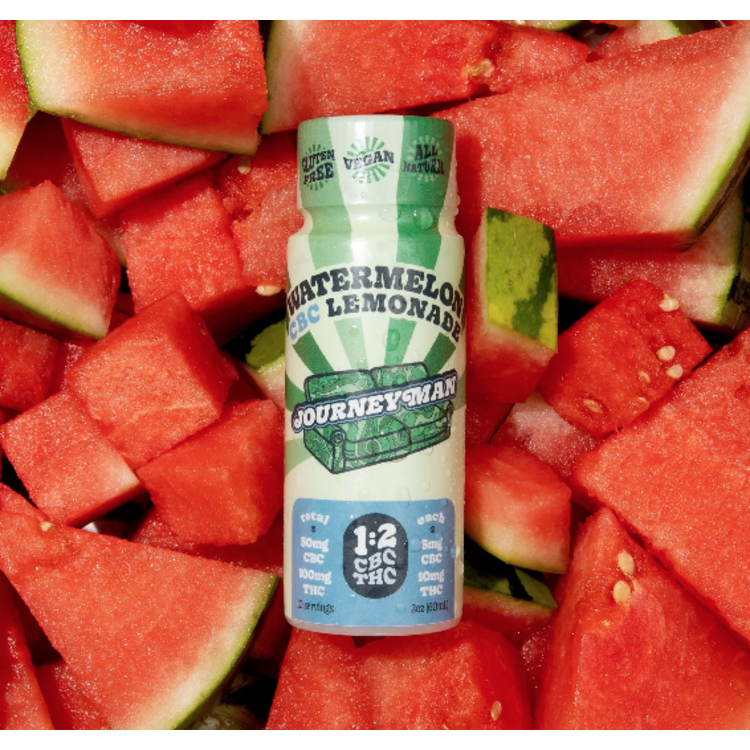 Watermelon Lemonade 1:2 - SHOTS - (100mg) - JOURNEYMAN