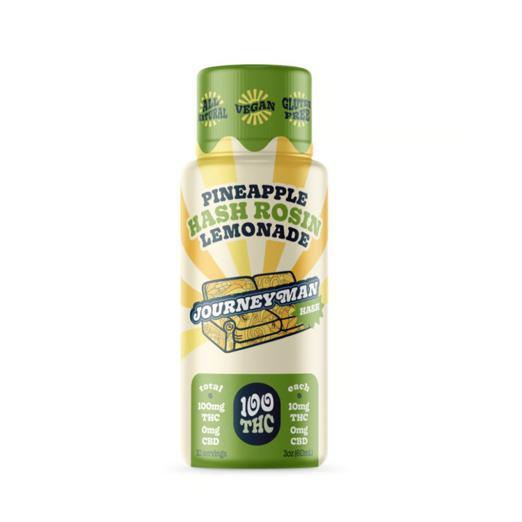 Pineapple Lemonade Hash - SHOTS - (100mg) - JOURNEYMAN