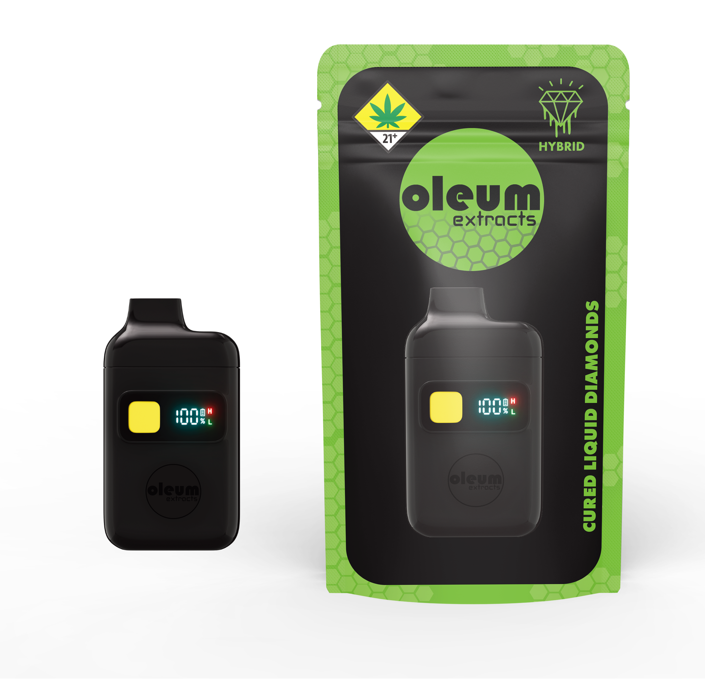 Cured Resin Disposable Vape Blue Dream - Oleum