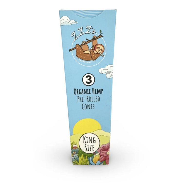 PAPERS - ZZZ's - Stoner Sloth Cones (King) - $4.00