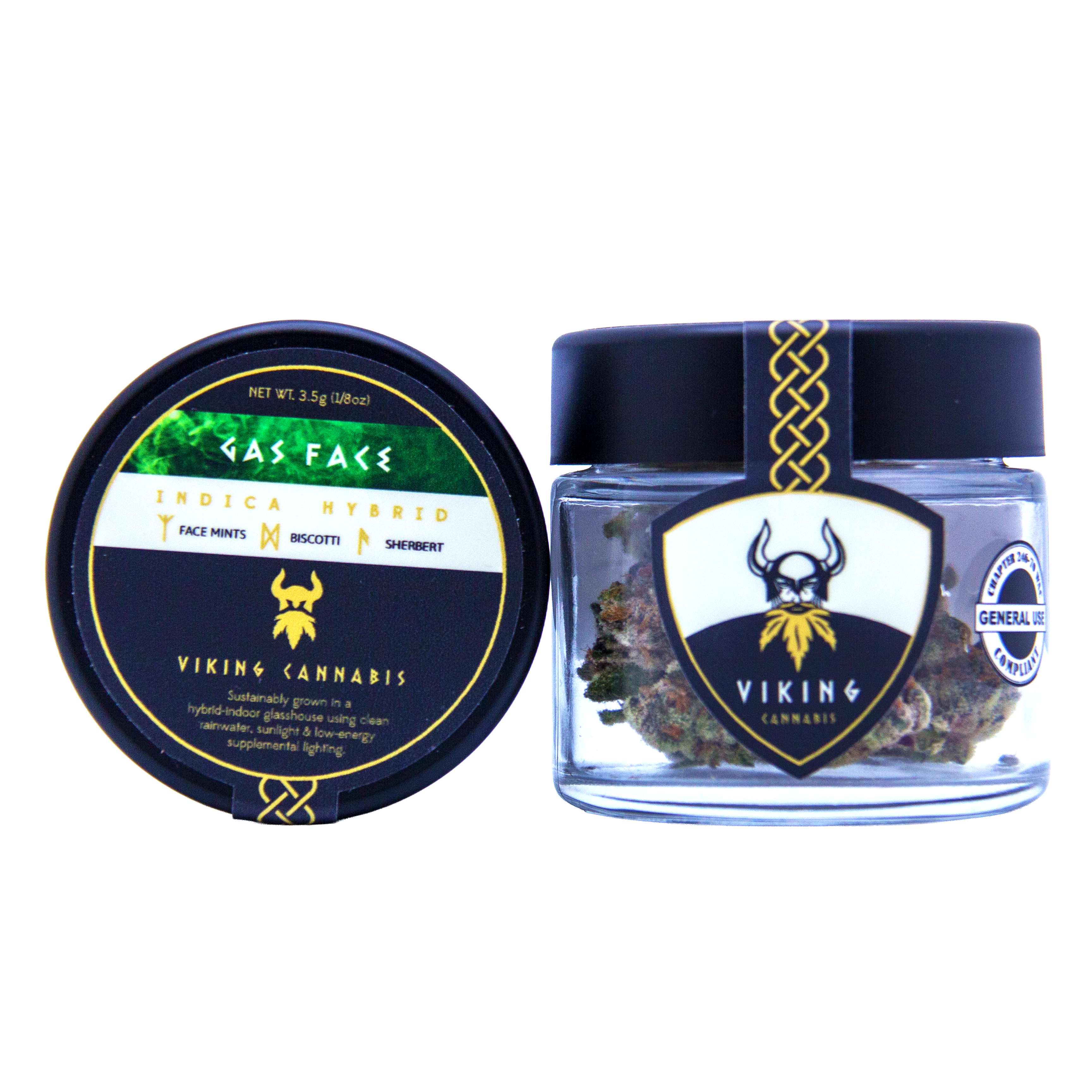Viking Cannabis - Gas Face - 3.5g