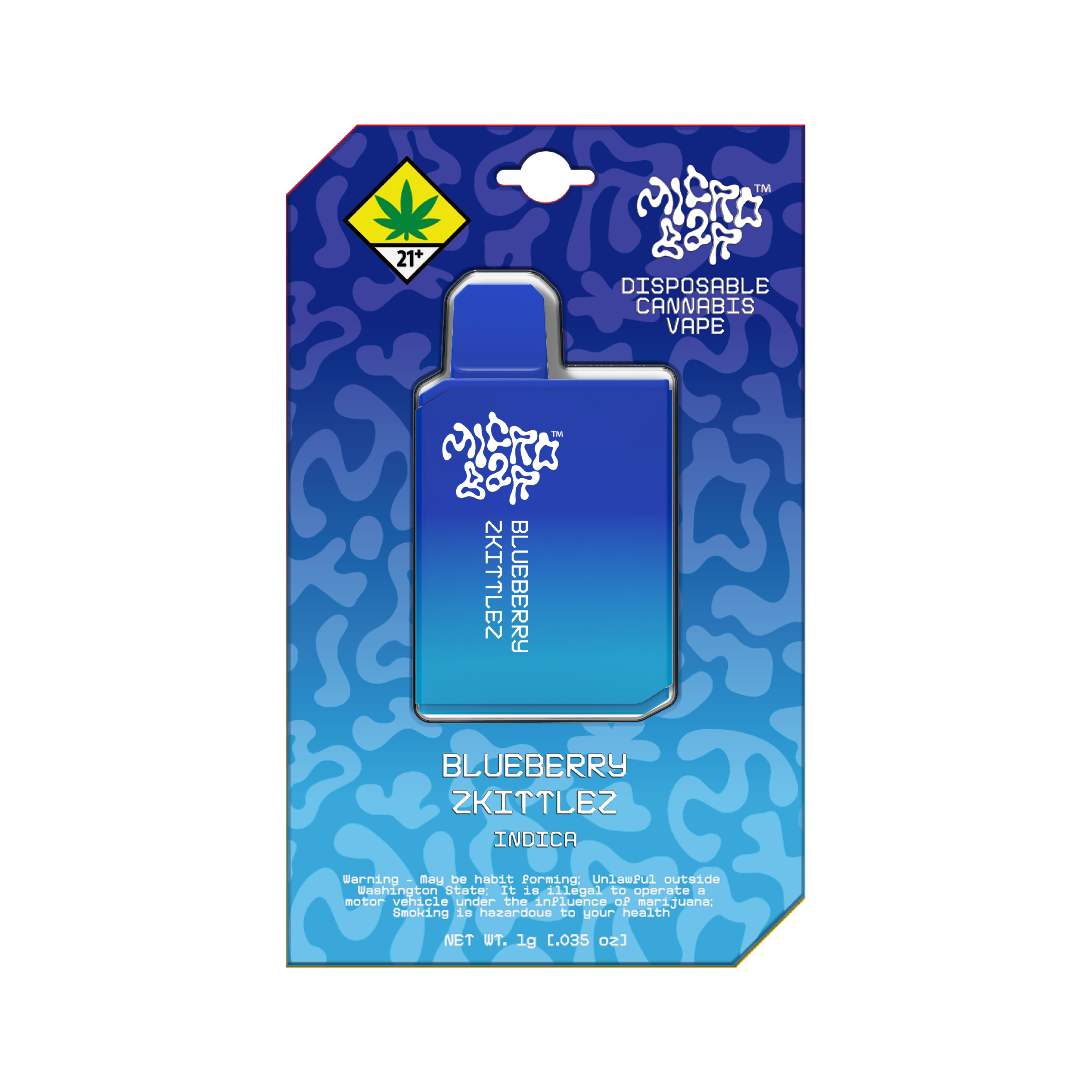 Micro Bar - Blueberry Kush Disposable