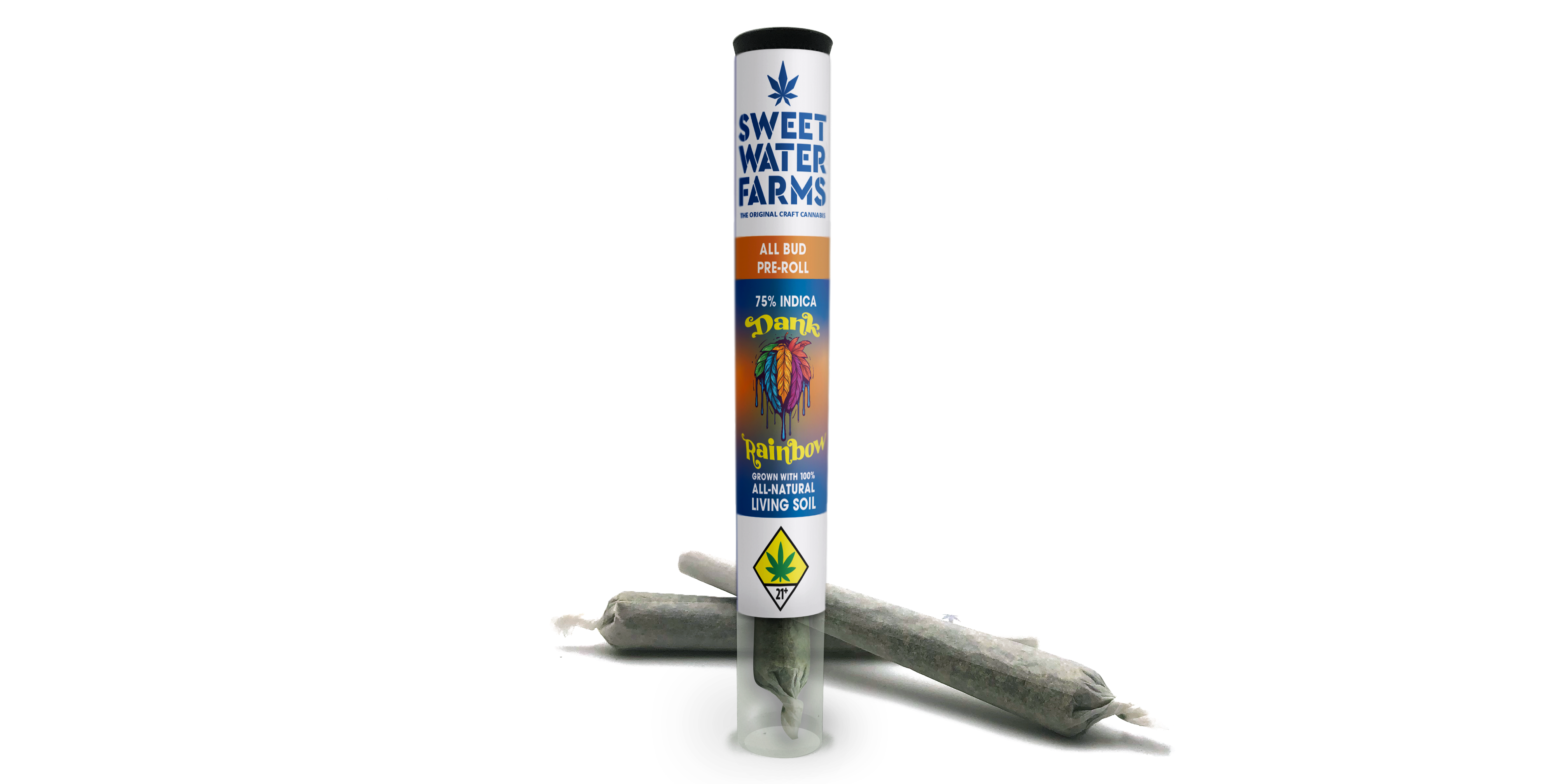 SWF-Dank Rainbow 2pk Pre-Roll 1g