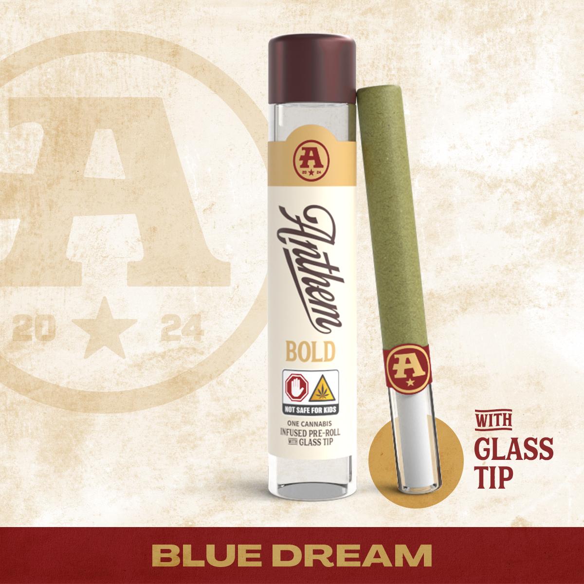 Anthem Bold | Glass Tip | Infused | Blue Dream | 1pk