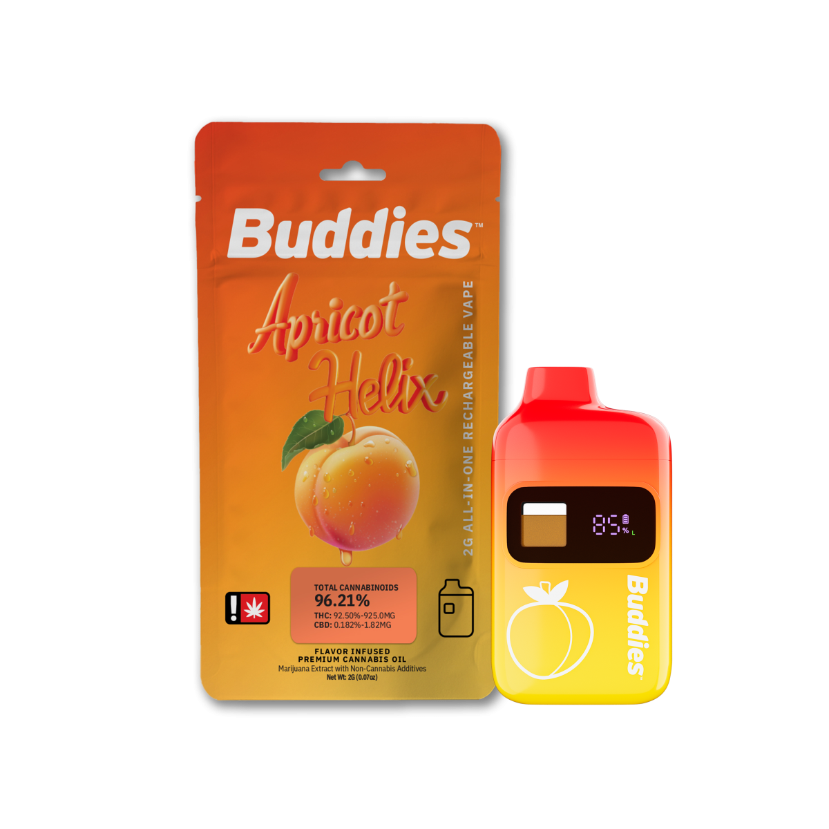 Buddies Brand: Apricot Helix