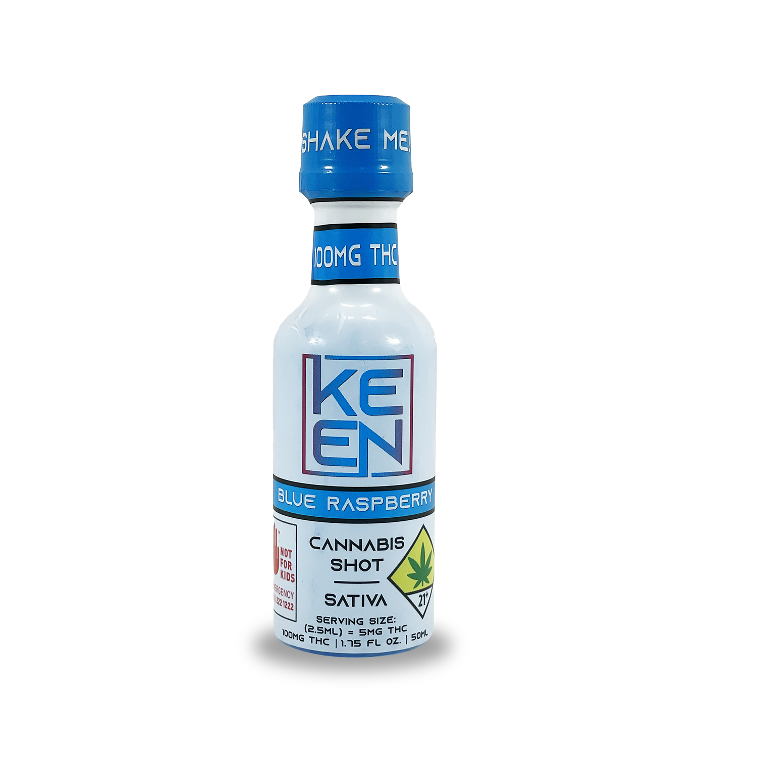 JMS Keen - Blue Raspberry (S) - 100mg 1.75oz