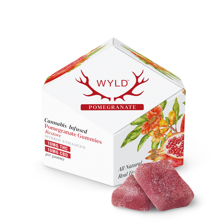 200mg Pomegranate Soft Candies 1:1 CBD