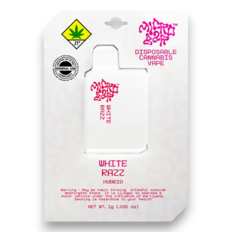 White Razz - Liquid Diamond Disposable
