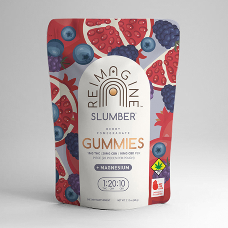 EVER SLUMBER Berry Pomegranate 20:10:1 CBN:CBD:THC gummies 20pk