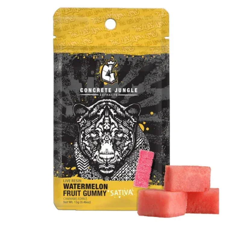 Watermelon - Sativa - Edible (Gummy) - Concrete Jungle