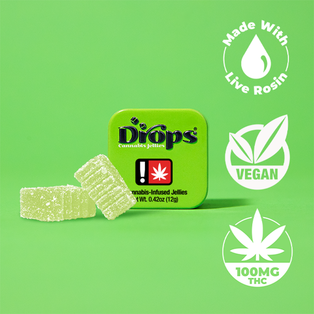 Lime - Hybrid - (Gummy 2-Piece) - Drops