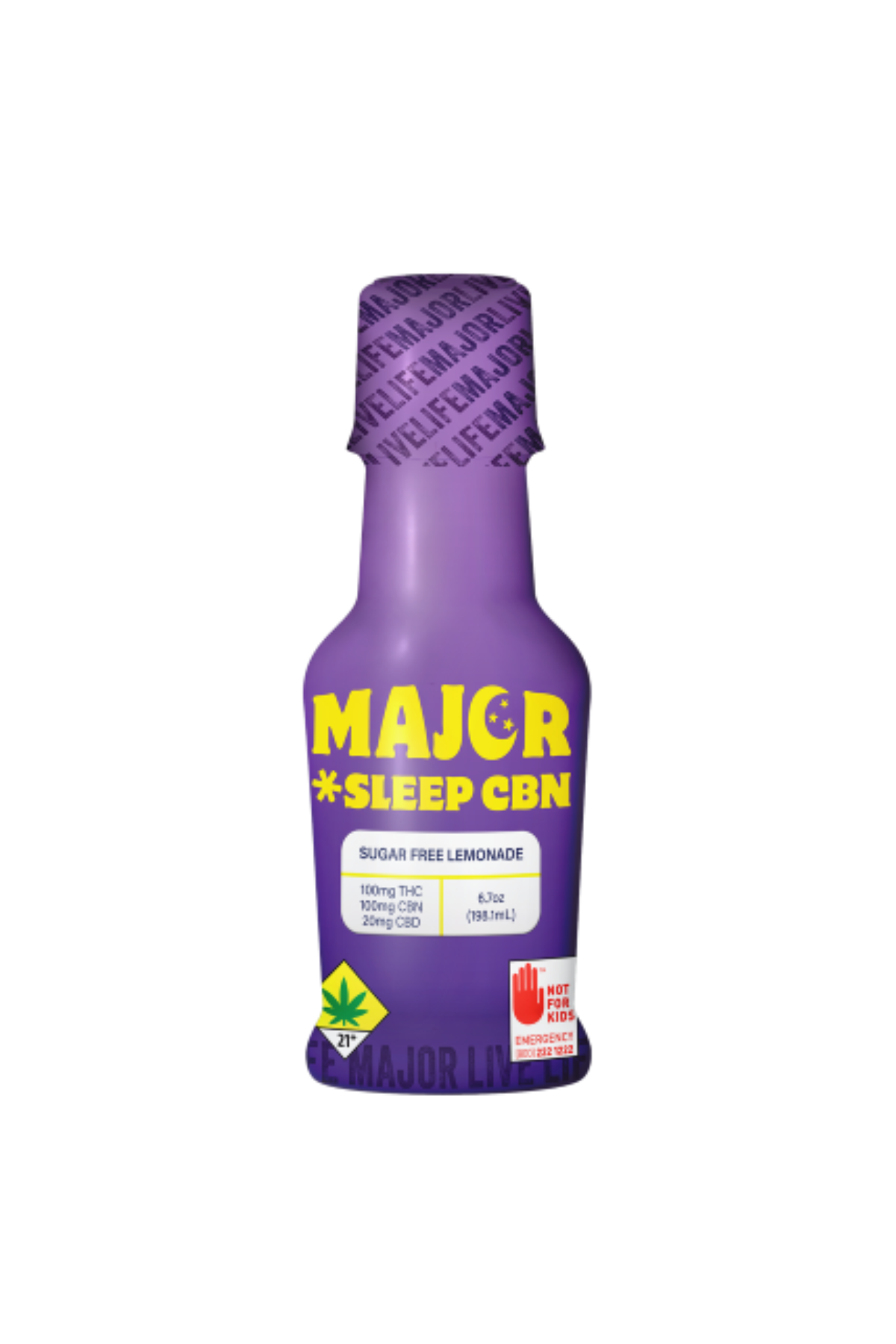 EH-Major Zero Cal Lemonade Sleep 6.7oz