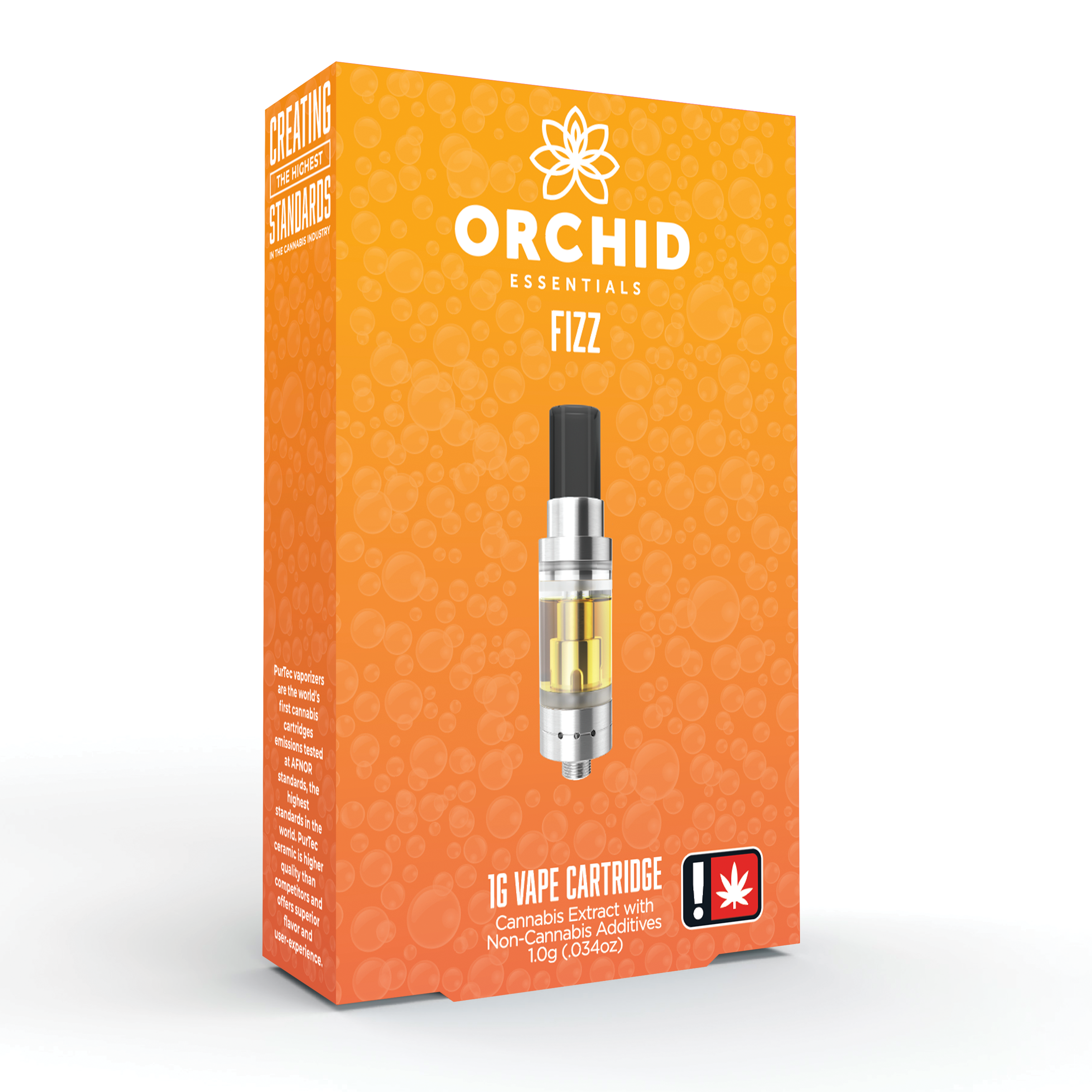 Orchid Essentials: New! Or Fizz Orange Pop Orchid Gold