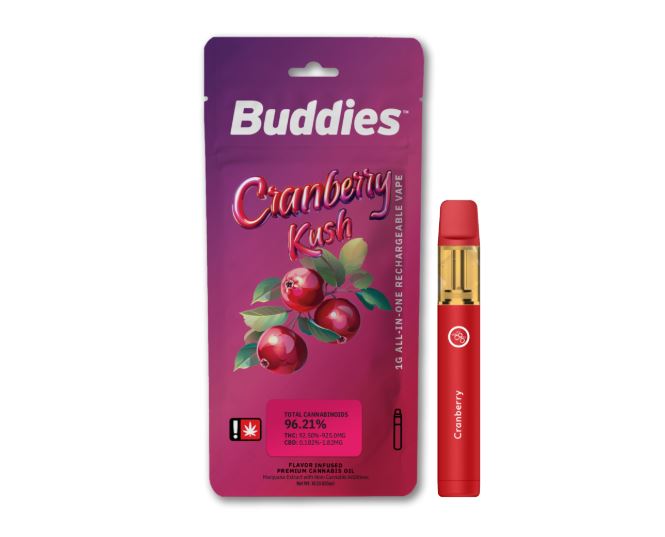Buddies Brand: Cranberry Kush