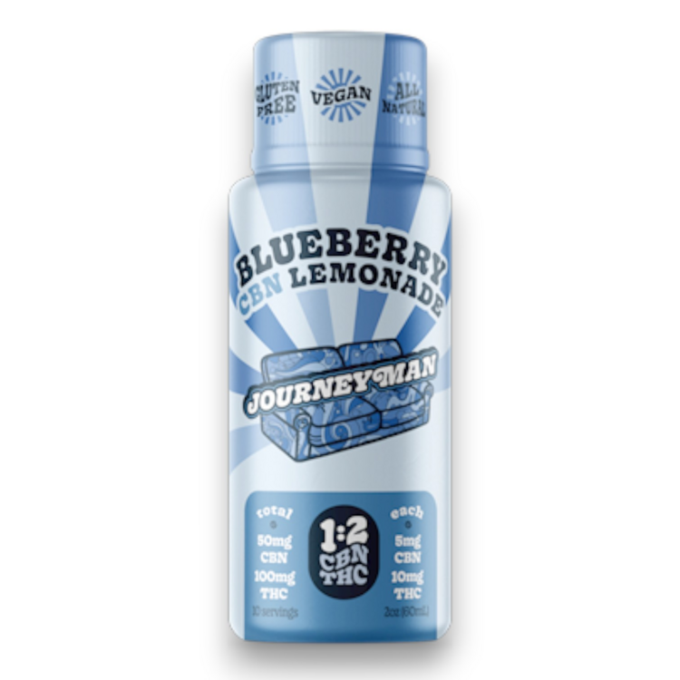 Blueberry Lemonade 2:1 CBN/THC - Beverage Shot 150mg