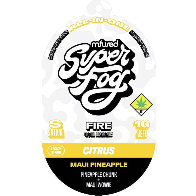Maui Pineapple (Citrus) - Fire Liquid Diamonds Disposable Cartridge