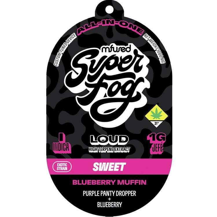 Blueberry Muffin (Sweet) - Loud High Terpene Extract Disposable Cartridge