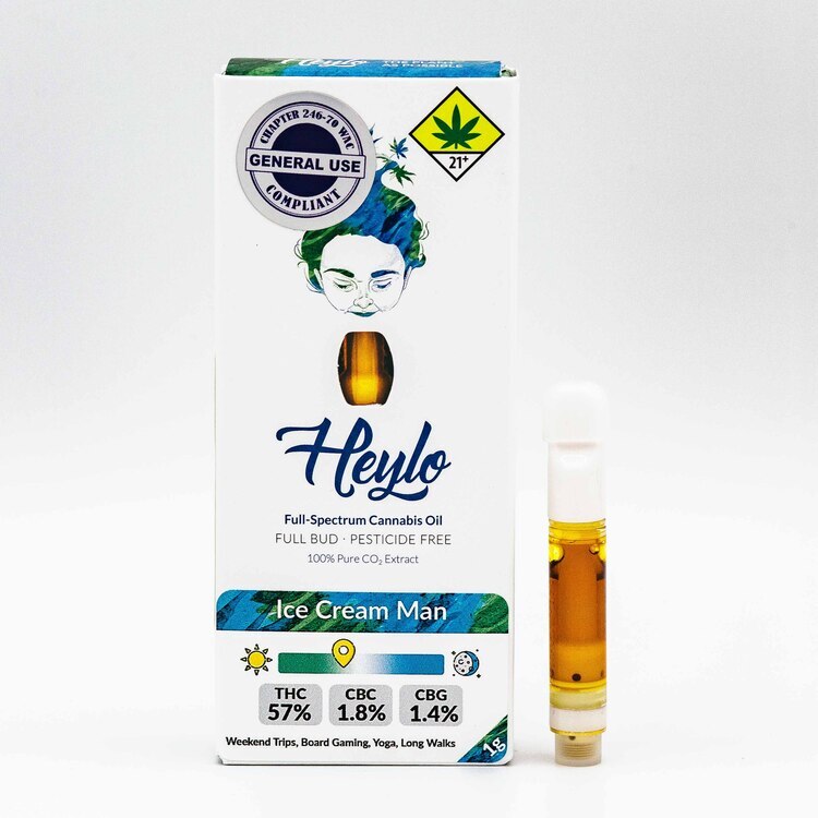 Cream Man Cured Resin Cartridge