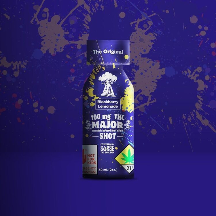 Blackberry Lemonade - SHOTS - (100mg) - MAJOR