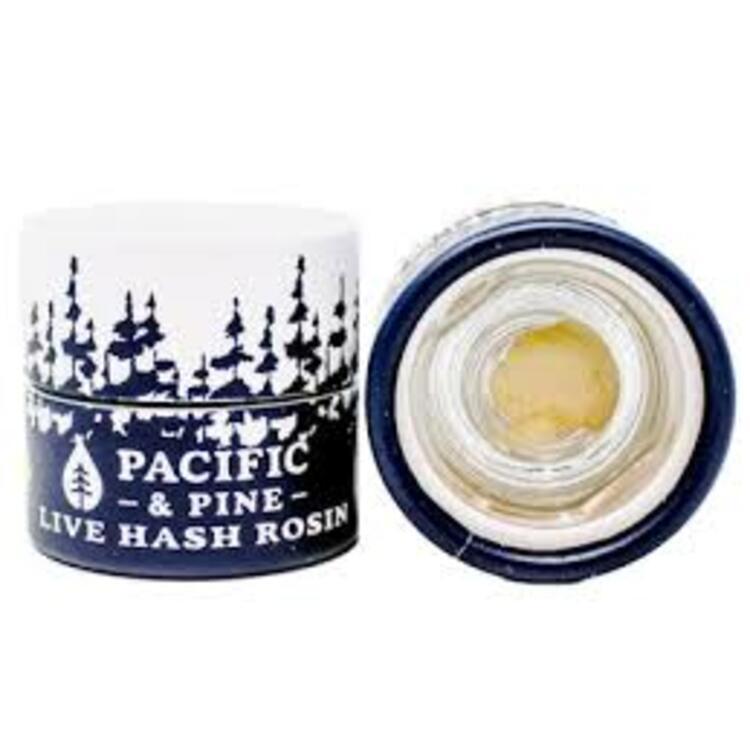 Pacific and Pine Concentrate Live Rosin Lemon Bars@1gm
