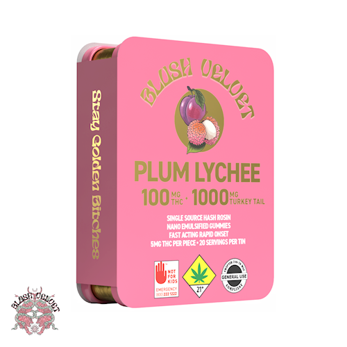 Constellation - Blush - Plum Lychee Hash Gummies 20pk