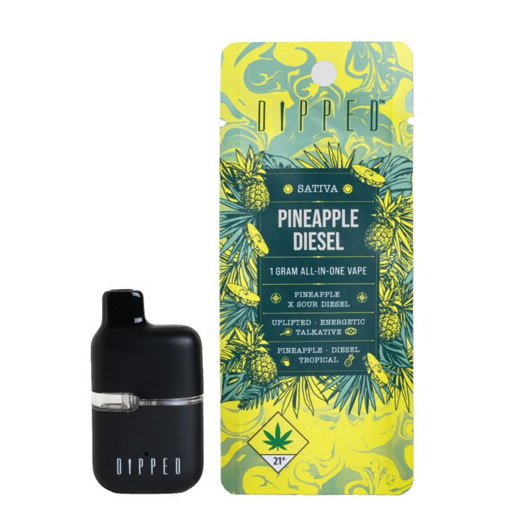Dipped Disposable Cartridge Pineapple Diesel 1g
