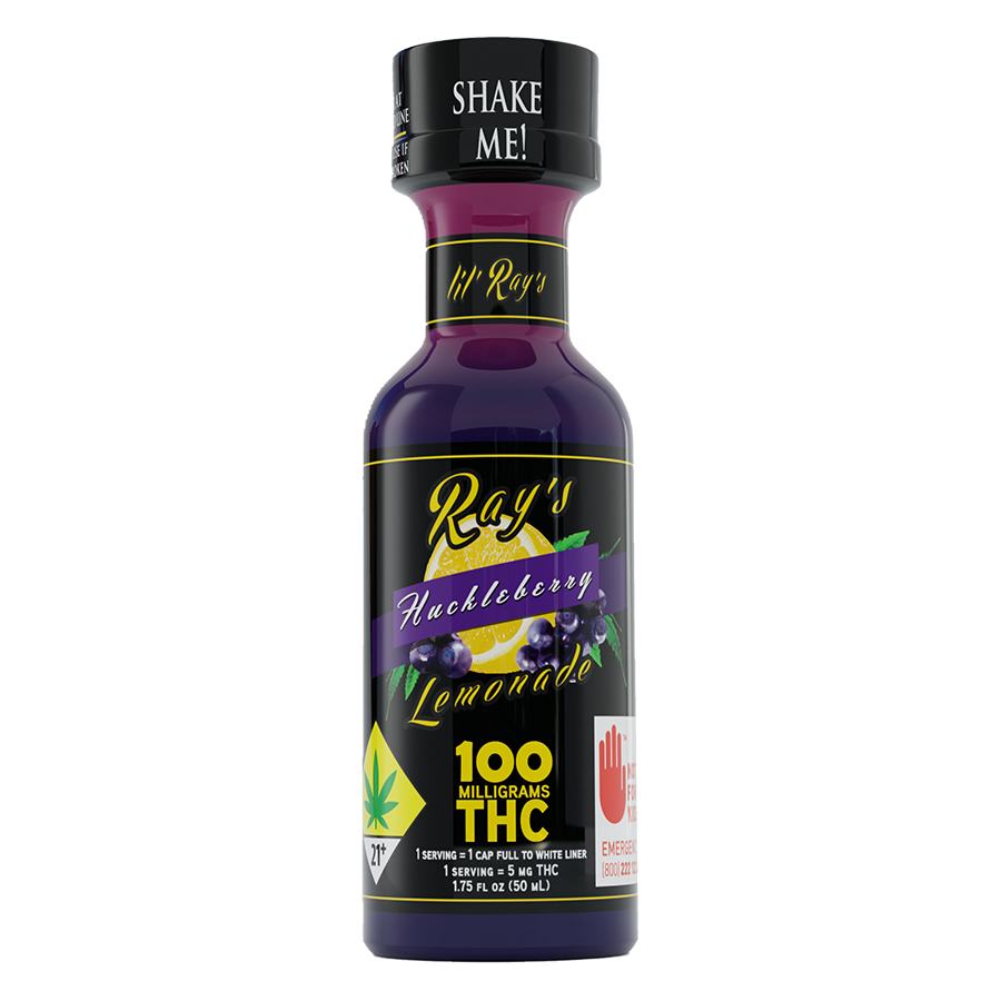 Huckleberry lil' Ray's Lemonade 100mg THC