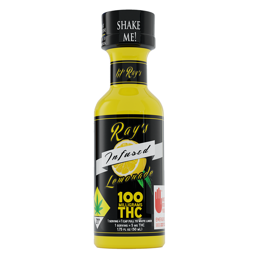 Original lil' Ray's Lemonade 100mg THC