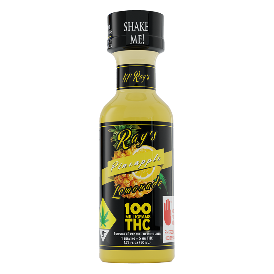 Pineapple lil' Ray's Lemonade 100mg THC