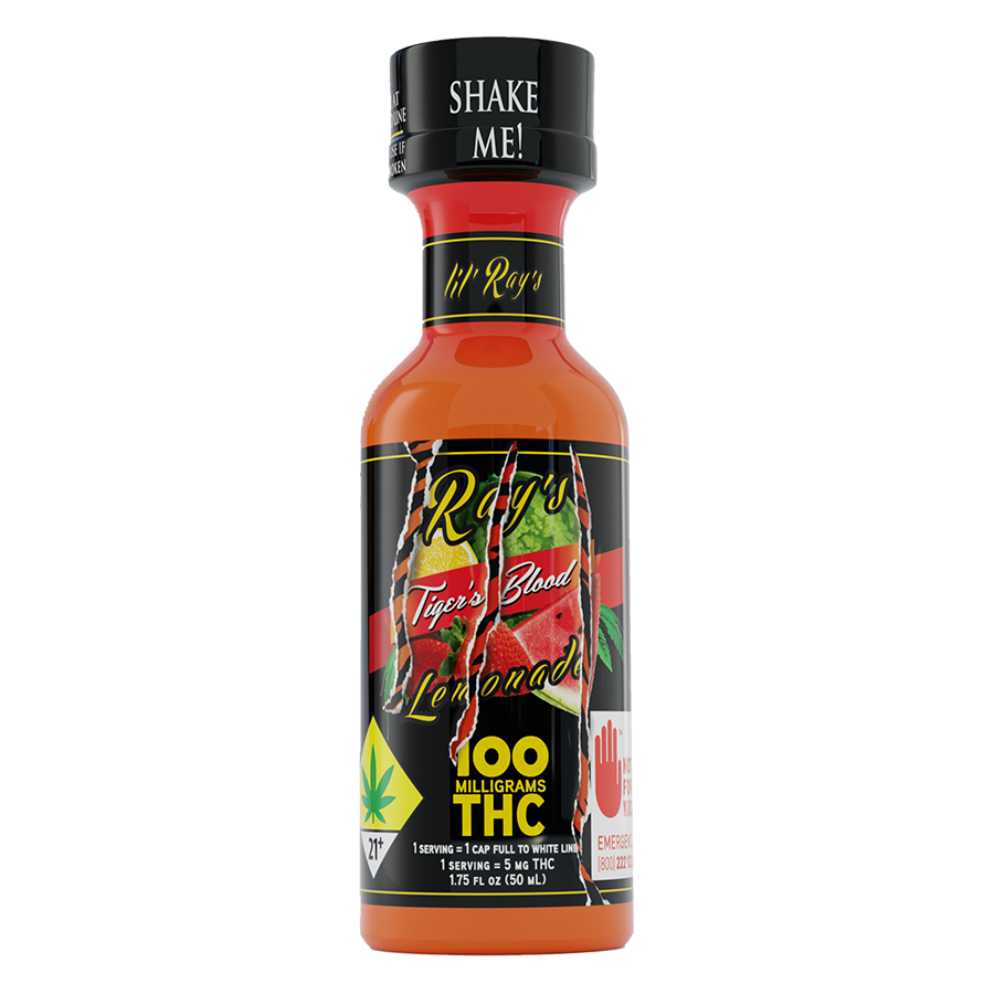 Tiger's Blood lil' Ray's Lemonade 100mg THC