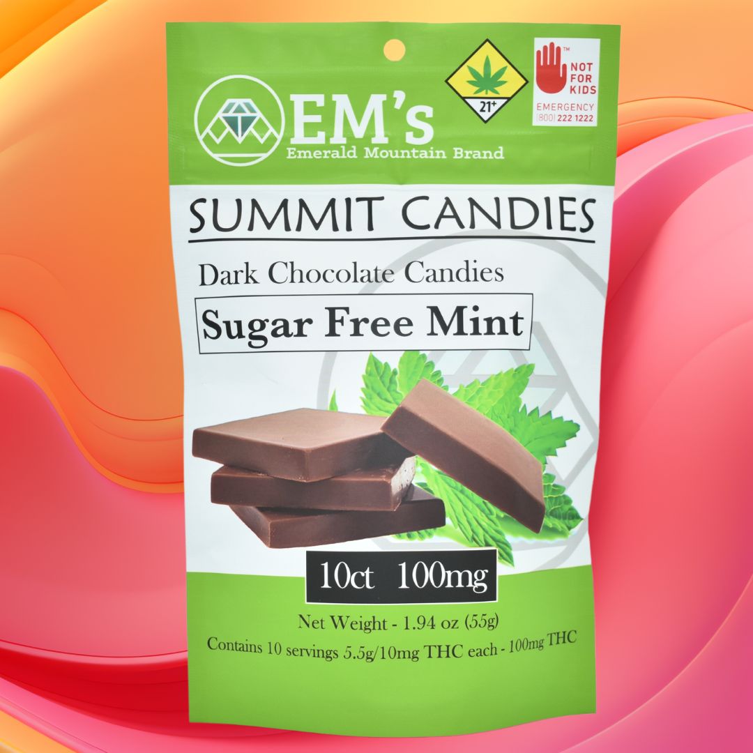 EM:: Sugar-Free Mint Dark Chocolate | 10pk