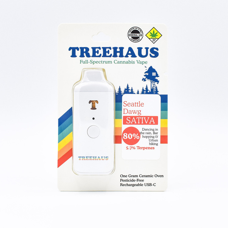Seattle Dawg - Cured Resin Disposable Cartridge