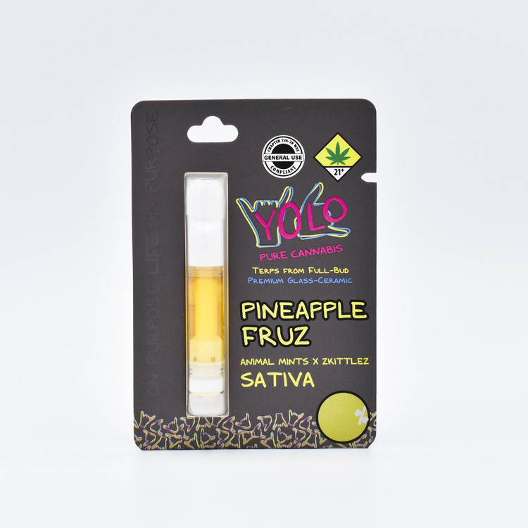 Pineapple Fruz - Ceramic Live Resin Cartridge