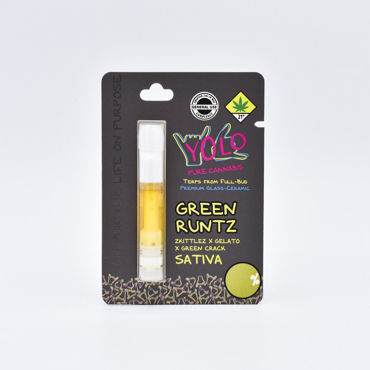 Green Runtz - Ceramic Live Resin Cartridge