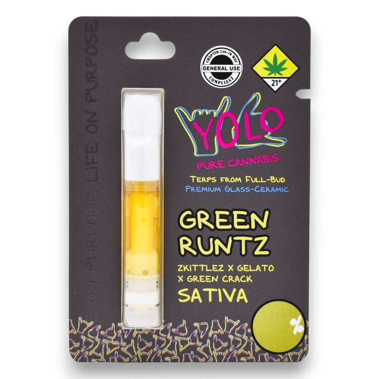Green Runtz - Ceramic Live Resin Cartridge