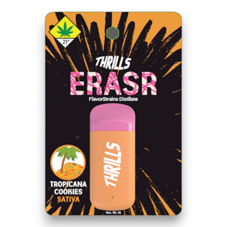 Tropicana Cookies - Disposable Distillate Strain Cartridge