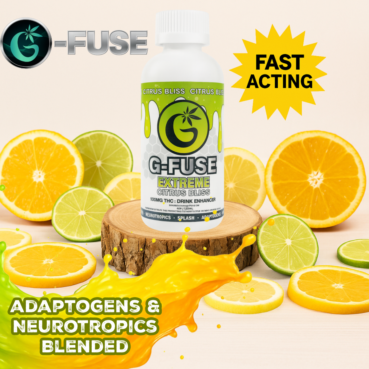 G-Fuse | Bliss Extreme Citrus | 100mg/4oz