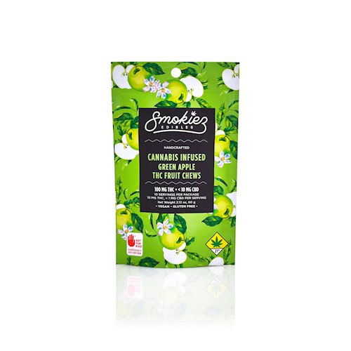 PNC:: Smokiez - Green Apple Sweet Hybrid - Fruit Chews | 10pk