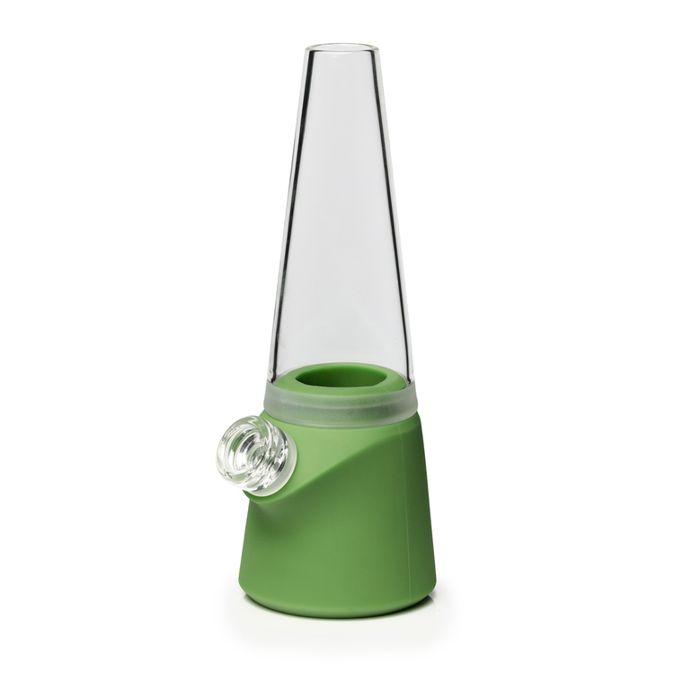 Soft Glass Totem Beaker Pistachio