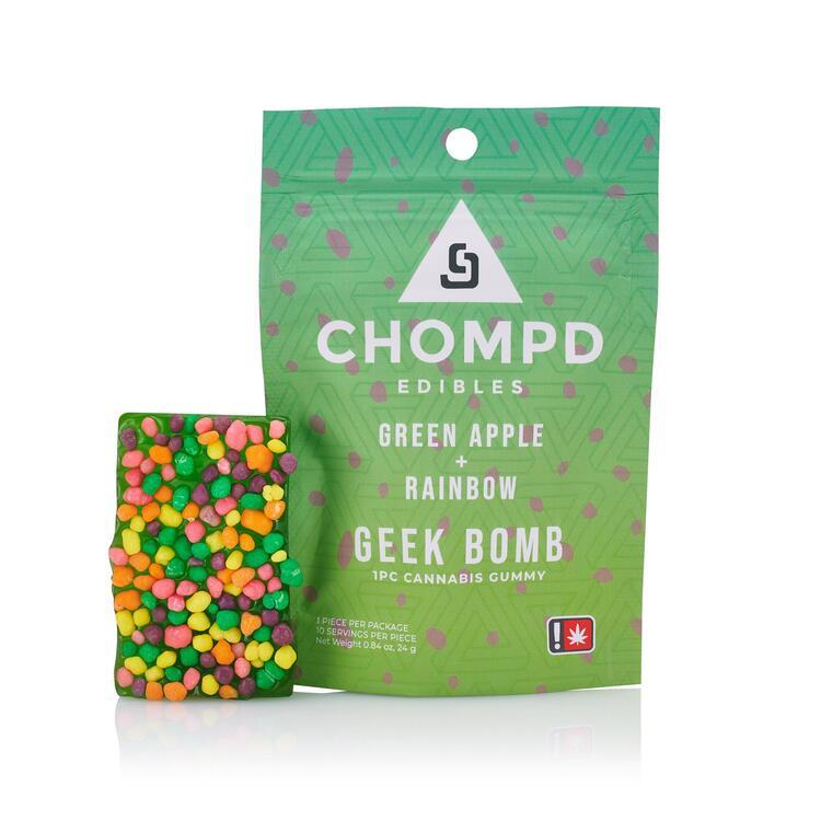 100mg Green Apple Rainbow Geek Bomb