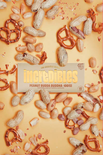 Incredibles | Chocolate Bar | Peanut Budda Buddha | 100mg/10pc