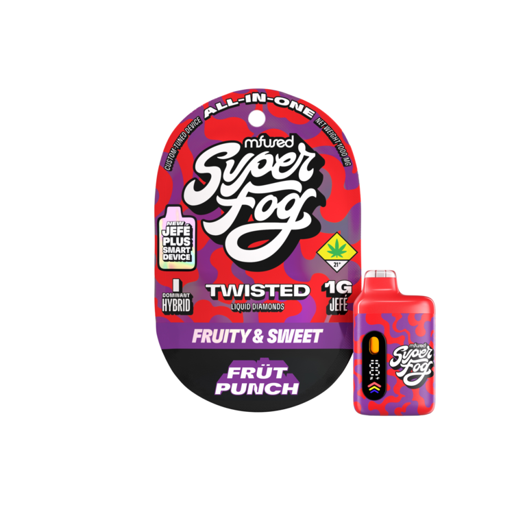 Jefe Disposable Vape Fruit Punch (I) Super Fog Twisted