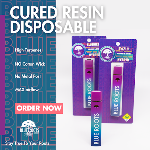 Blue Roots - Electric Sunrise Cured Disposable