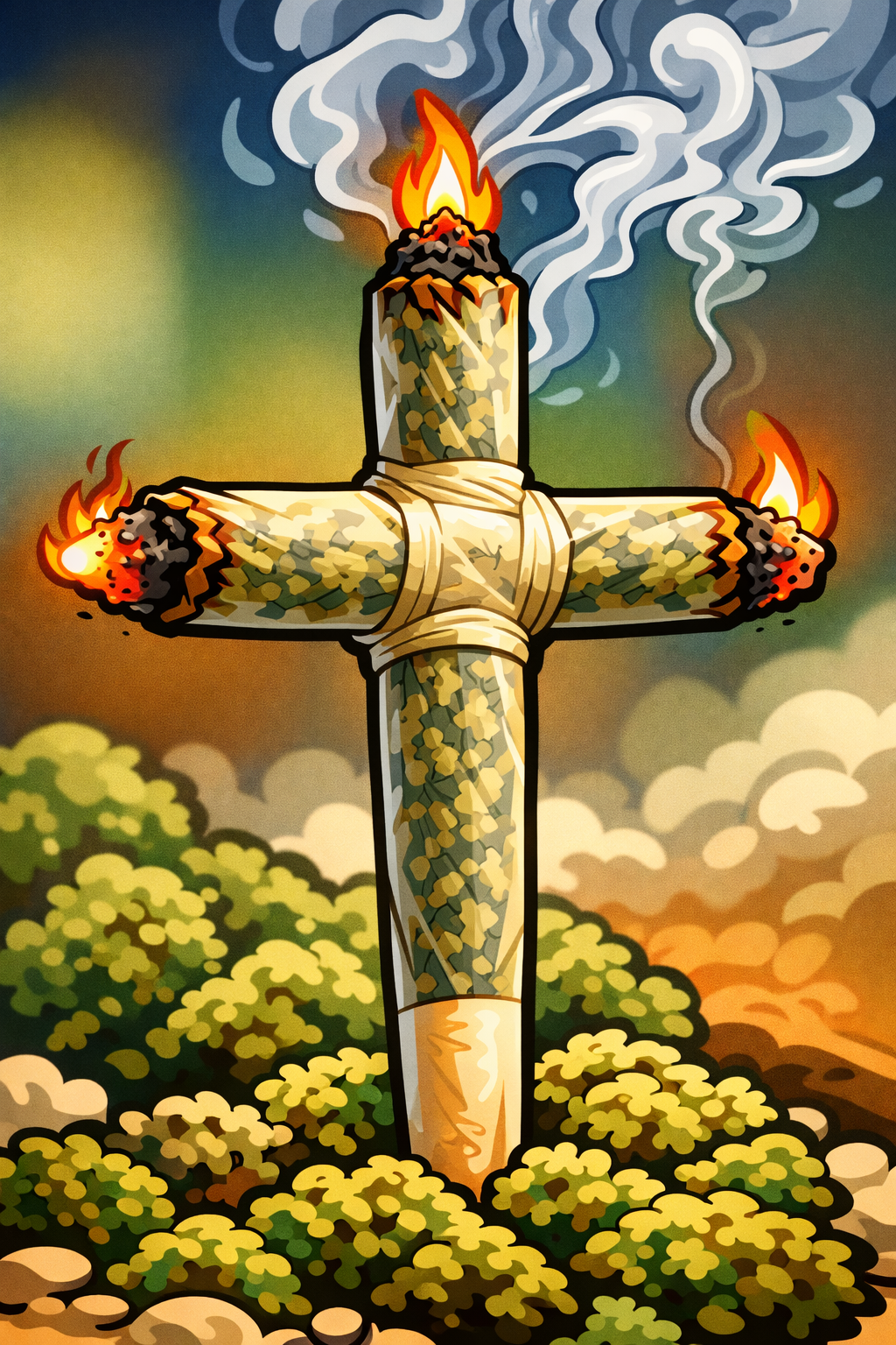 West Orange Farms | Cross Pre-roll | Purple Starfruit | 3g