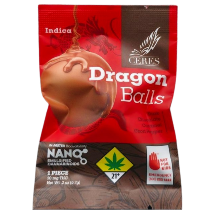 Ceres ChocoBalls Indica Dragon Balls Single 10mg