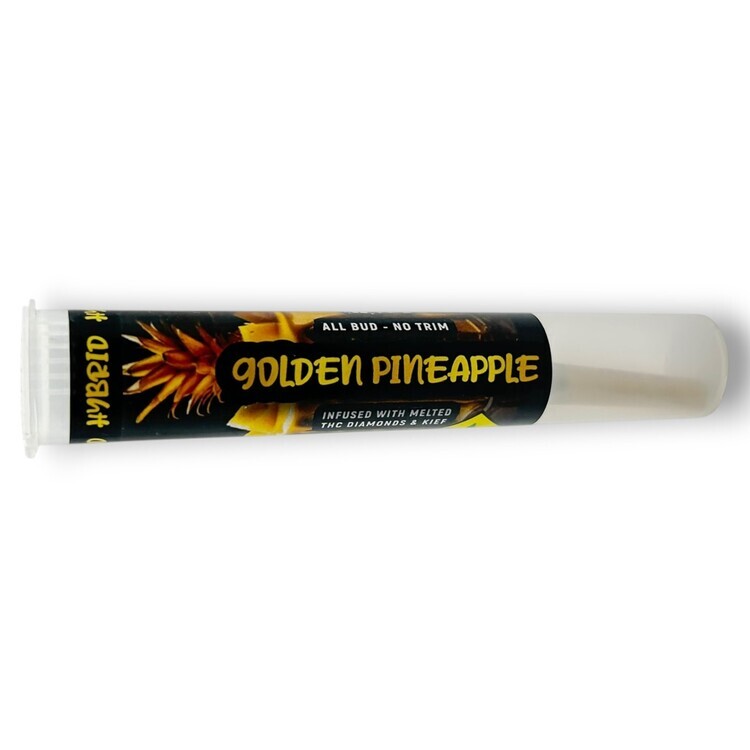 Golden Pineapple 0.8g Terpene Infused Pre-Roll (Kelso Kandy)